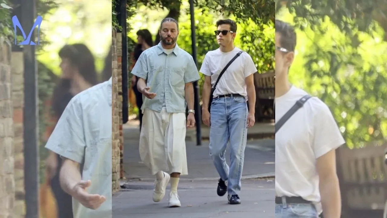 Rami Malek, Londra'da ikiz kardeşi ile vakit geçirirken görüntülendi! Sami Malek kilosuyla dikkat çekti
