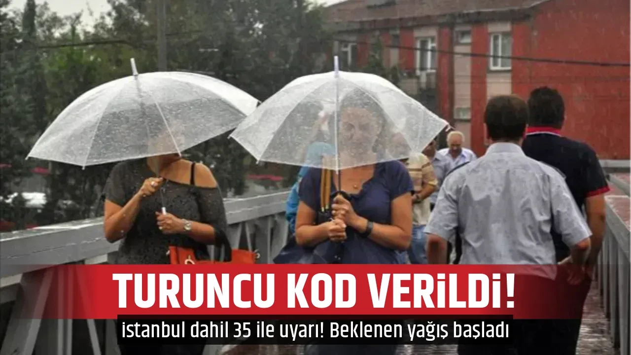 TURUNCU KOD VERİLDİ!