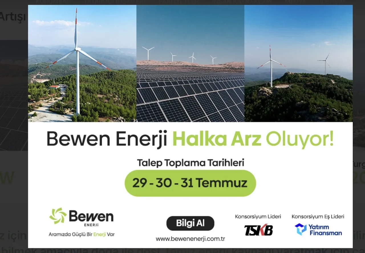 Bewen Enerji halka arz borsada ne zaman işlem görecek? Talep toplama tarihi, borsa kodu, kaç lot verir?