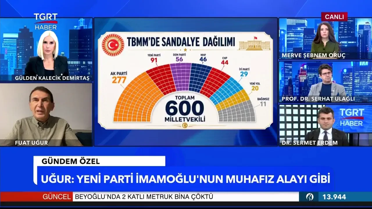 Fuat Uğur Yeni Parti'nin kuruluş amacını açıkladı: Talimatı İmamoğlu verdi, cezaevinden çıkabilmesi için ihtiyacı var