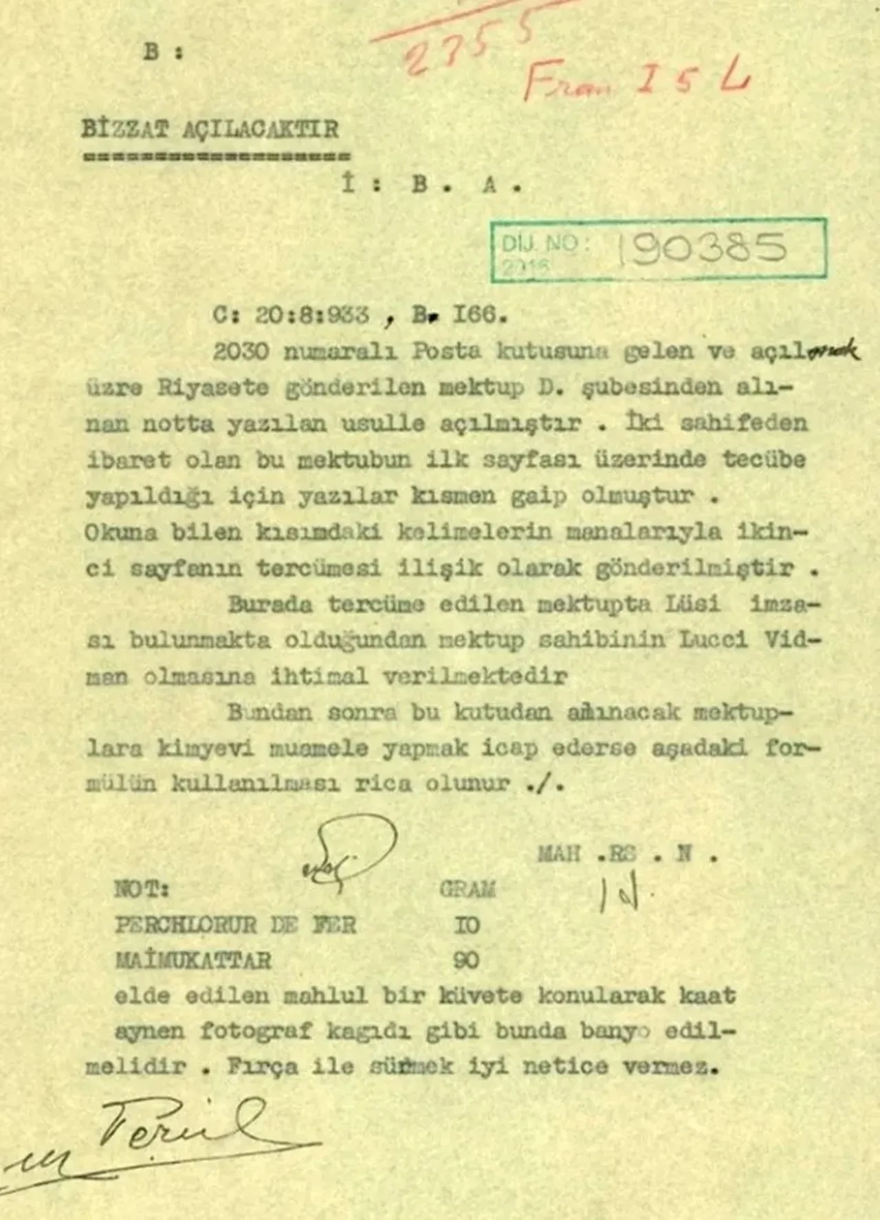 MİT'in arşivinden 93 yıllık sır çıktı: Gizli mektupları böyle açmışlar