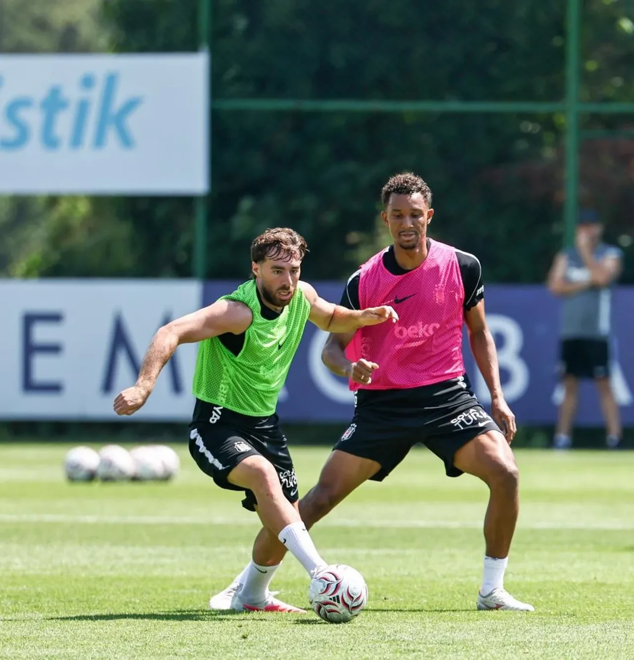 Beşiktaş, Midtjylland maçı hazırlıklarını sürdürdü