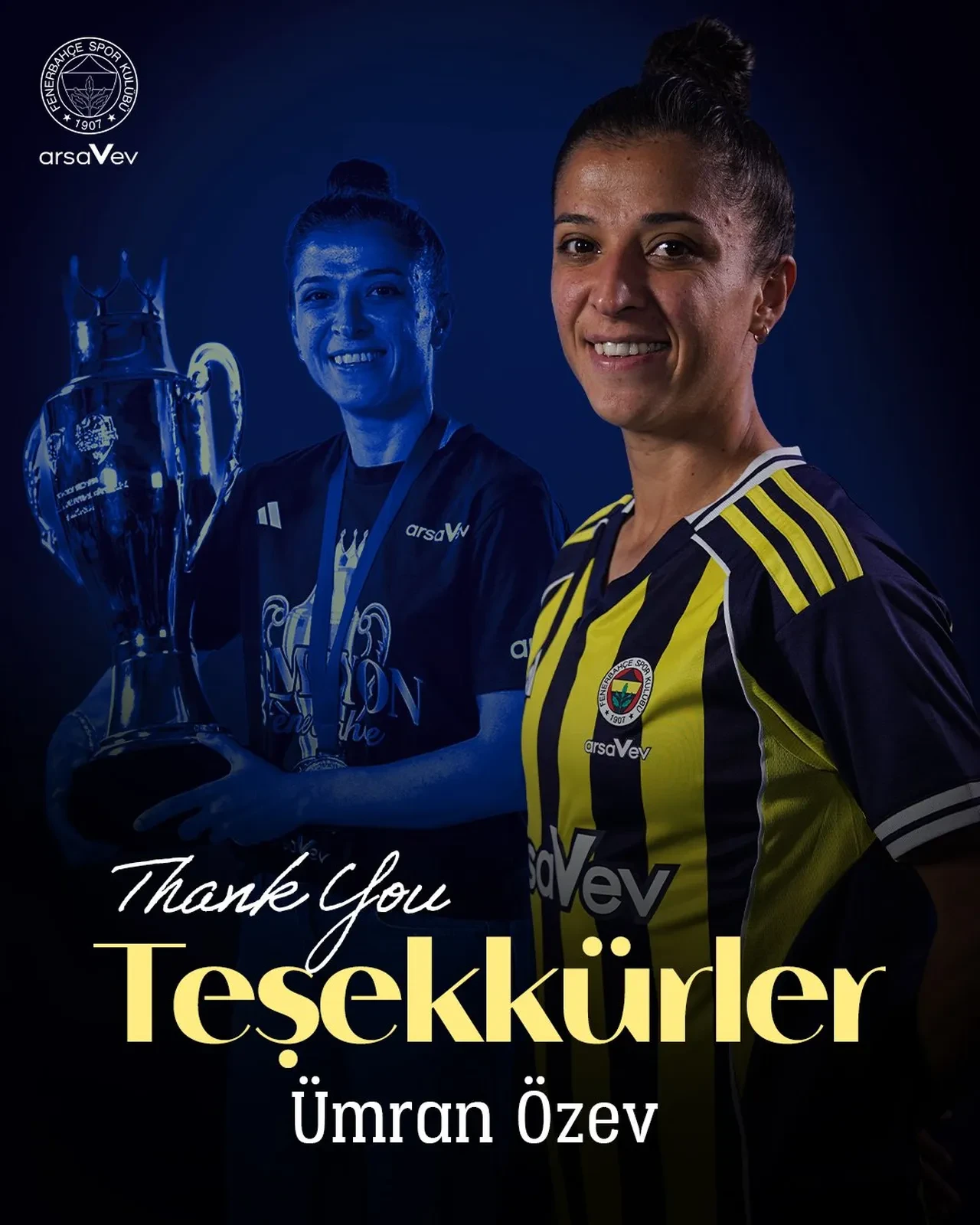 Fenerbahçe'de 2 ayrılık birden! Sarı-lacivertlilerden veda paylaşımları geldi