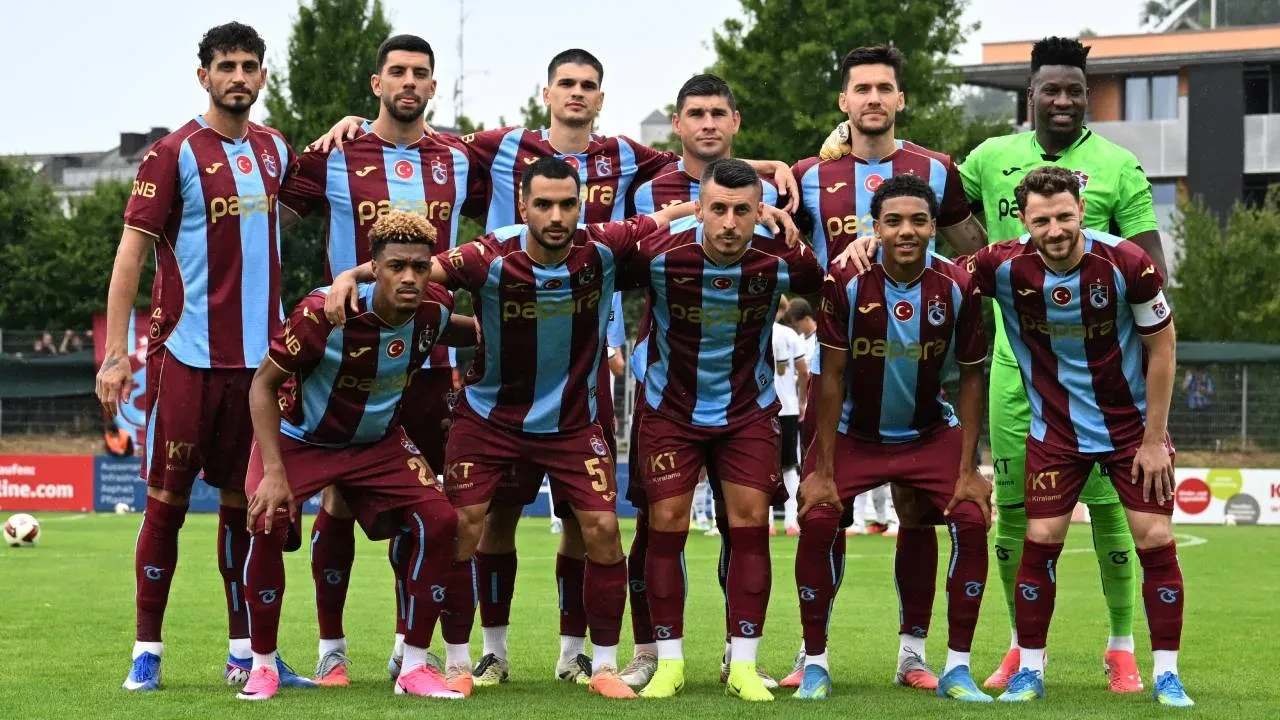 Trabzonspor, Frankfurt'a 3-0 yenildi! Bordo-mavililerden tatsız prova