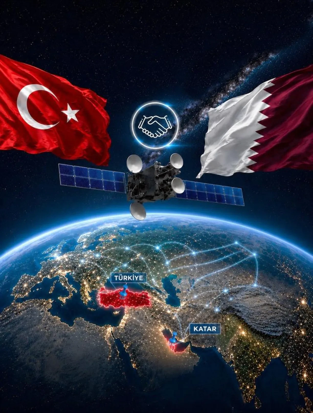 Türkiye'nin uzay filosuna yeni üye... İsim babası Erdoğan oldu! 'Türksat-Biruni' geliyor