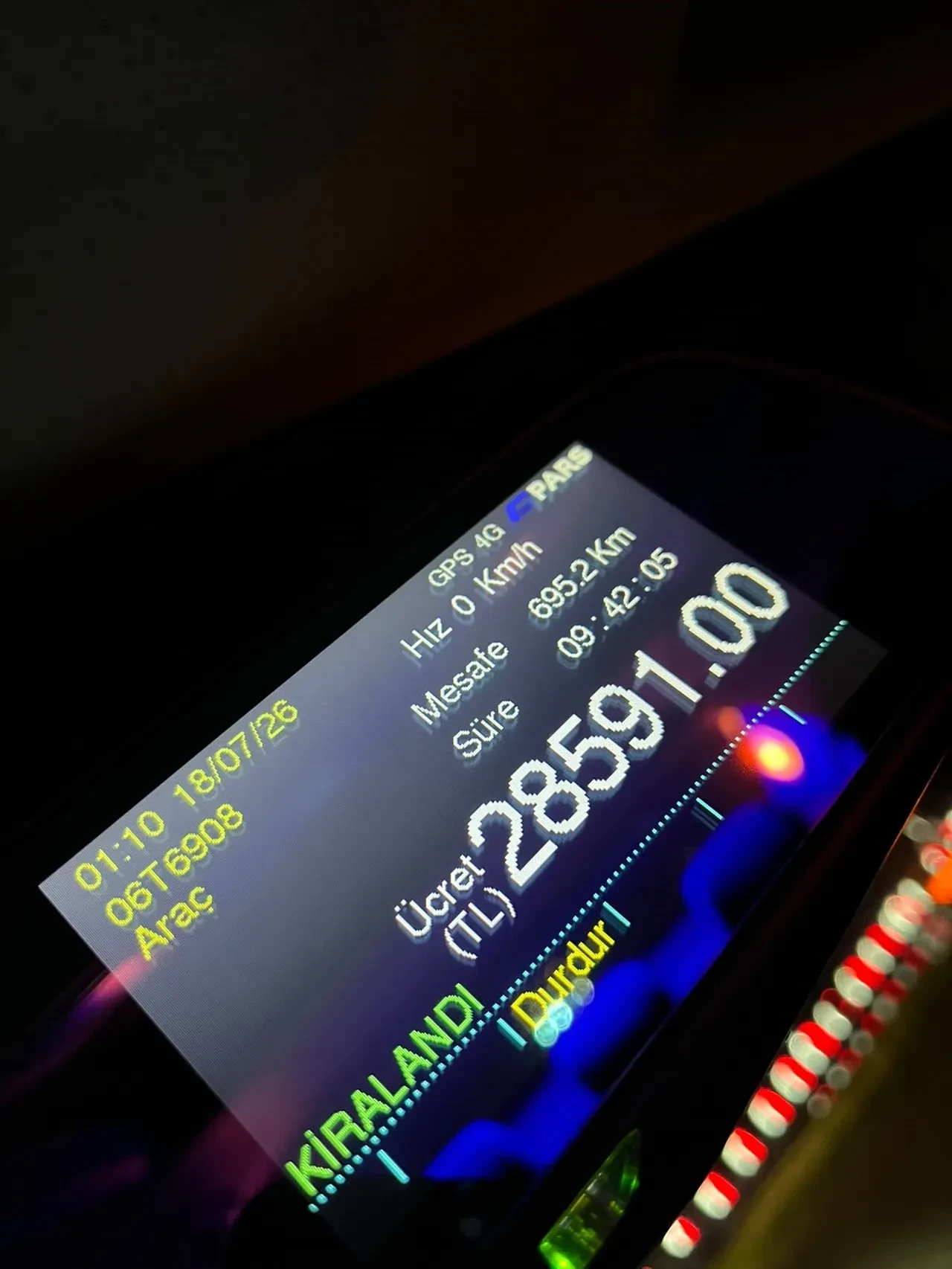 700 kilometrelik taksi yolculuğu! Ücreti duyan şaşkınlığını gizleyemedi