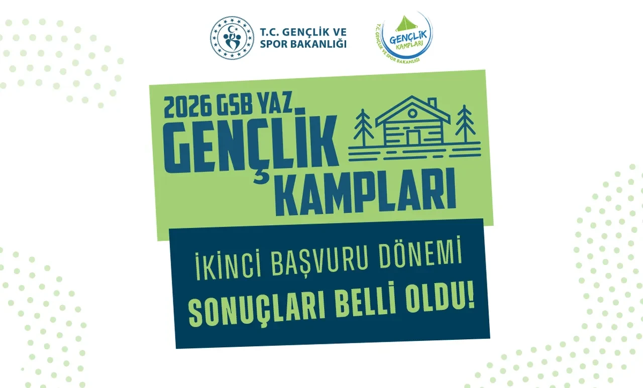 GSB Gençlik Kampı başvuru sonuçları 2. dönem gsb.gov.tr! 2026 GSB Yaz Gençlik kampları başvuru sonuçları açıklandı