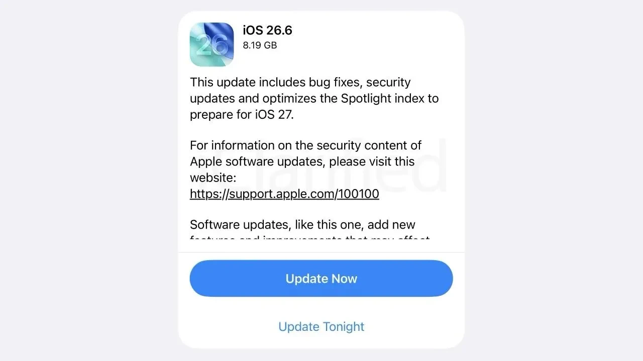 iOS 26.6 güncellemesi yayınlandı: iPhone'lara 3 yeni özellik geliyor