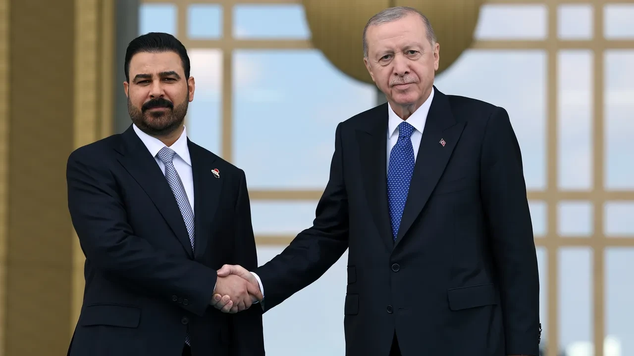 Irak Başbakanı Ali Zeydi Ankara'da! Cumhurbaşkanı Erdoğan törenle karşıladı