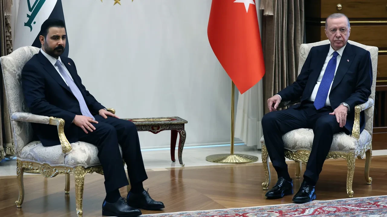 Irak Başbakanı Ali Zeydi Ankara'da! Cumhurbaşkanı Erdoğan törenle karşıladı