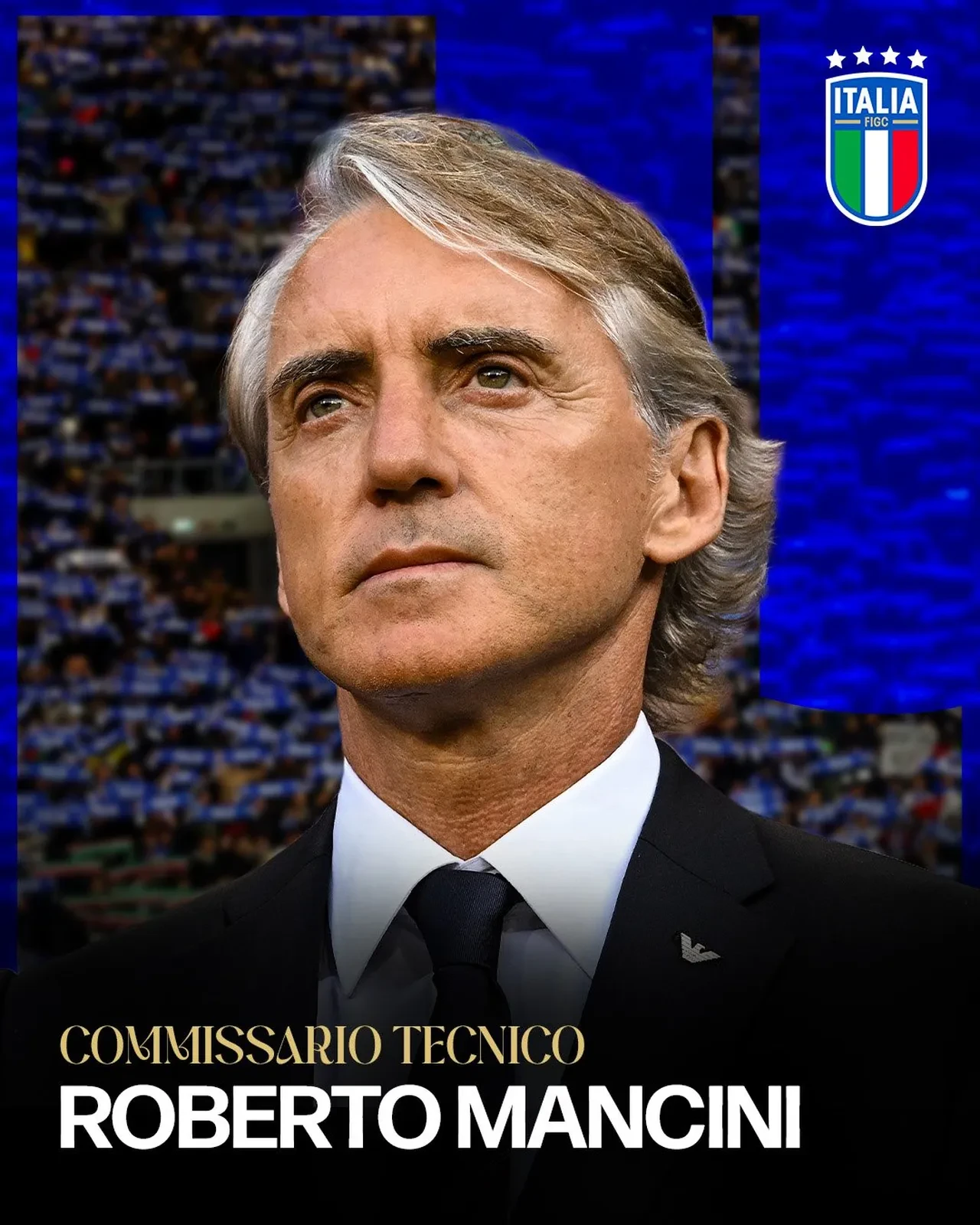 İtalya milli takımının yeni teknik direktörü Roberto Mancini oldu!