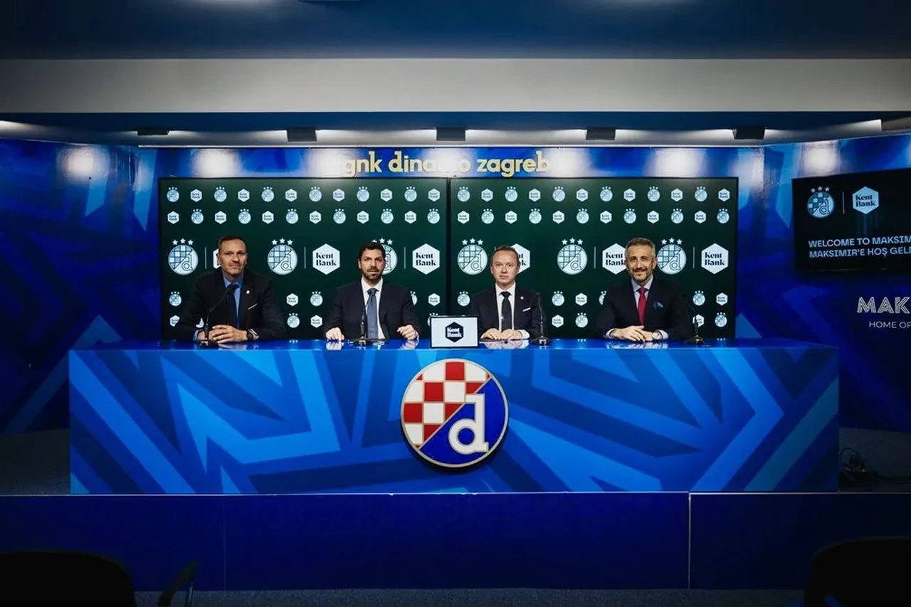 KentBank, Dinamo Zagreb'in forma sponsoru oldu