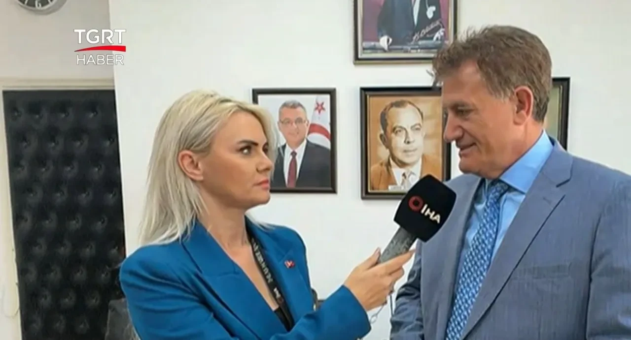 KKTC Bayındırlık ve Ulaştırma Bakanı Erhan Arıklı'dan TGRT Haber özel açıklamalar! 