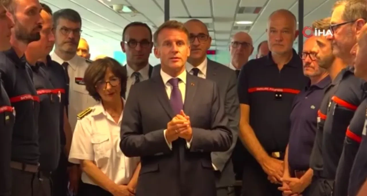 Macron'un 'Savaştan bu yana en ağır tablo' dediği Fransa'daki orman yangınları için Türkiye'den yardım eli