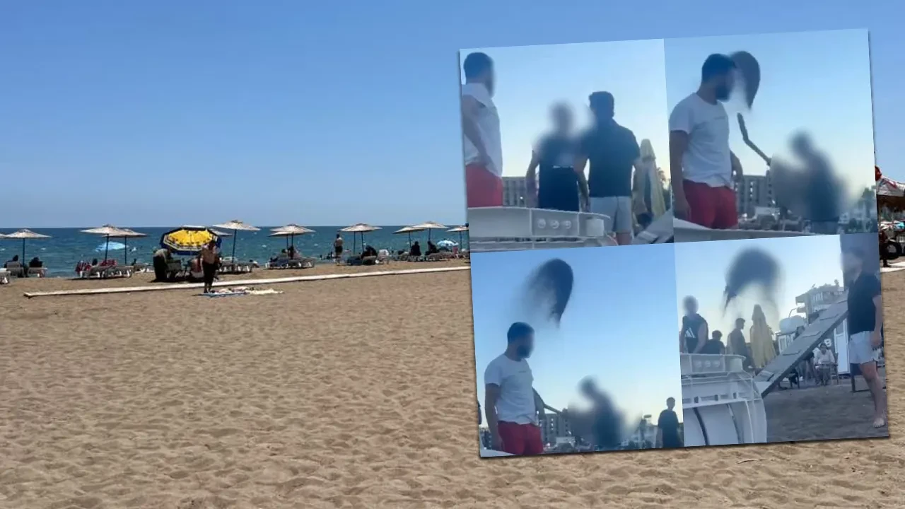 Plajdan kaldırılmak istenen gençlere kum atmışlardı! İnfiale neden olan 2 şahıs gözaltına alındı