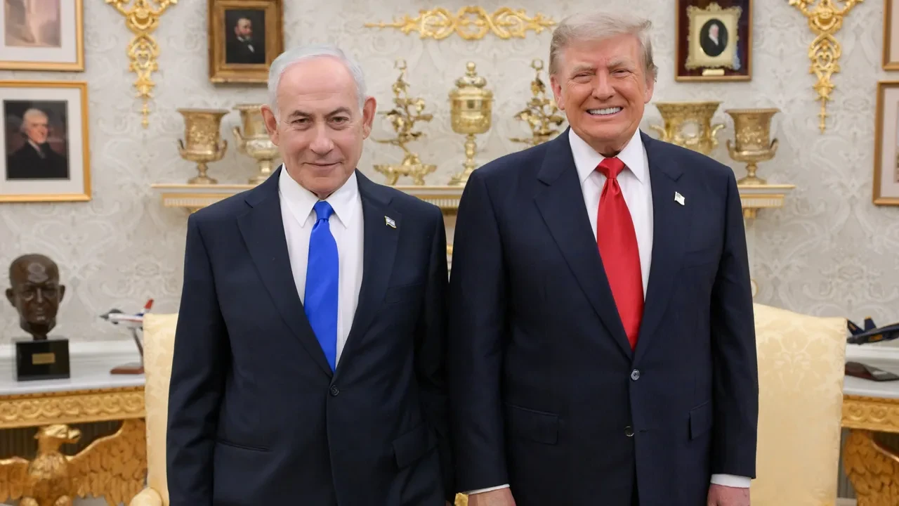 Trump ile Netanyahu Beyaz Saray'da görüştü! Ana gündem İran'dı