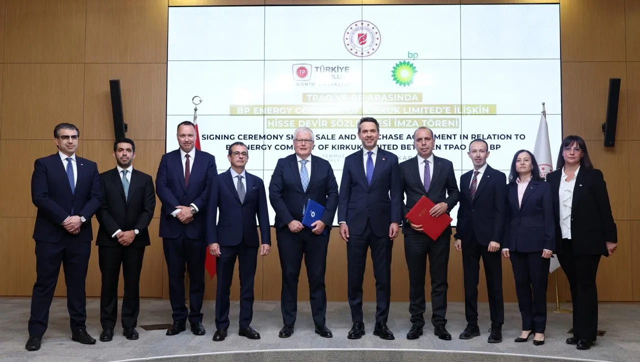 Türkiye Petrolleri BP’nin Kerkük merkezli şirketinin yüzde 15 hissesini satın aldı