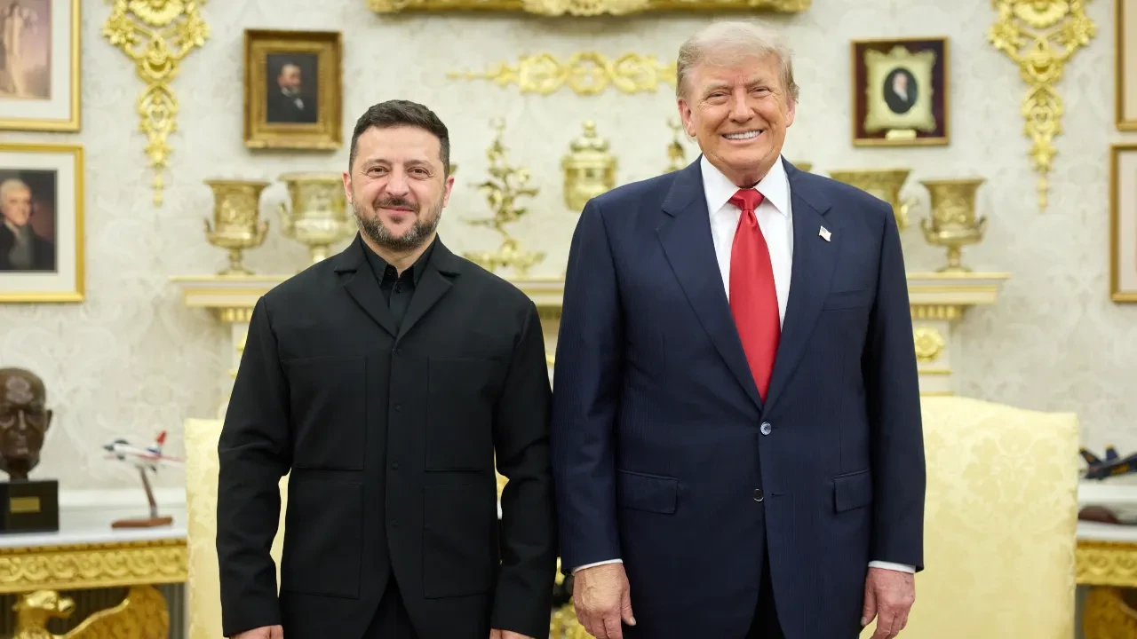 Washington'da kritik temas: Zelenskiy, Trump ile Beyaz Saray'da bir araya geldi