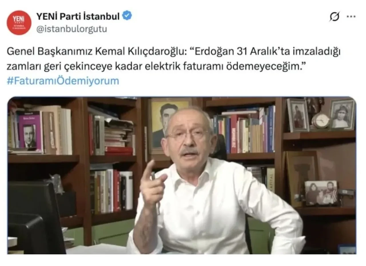Yeni Partililer, CHP İstanbul İl Başkanlığı’nın X hesabını çaldı: Kılıçdaroğlu paylaşımları gündem oldu
