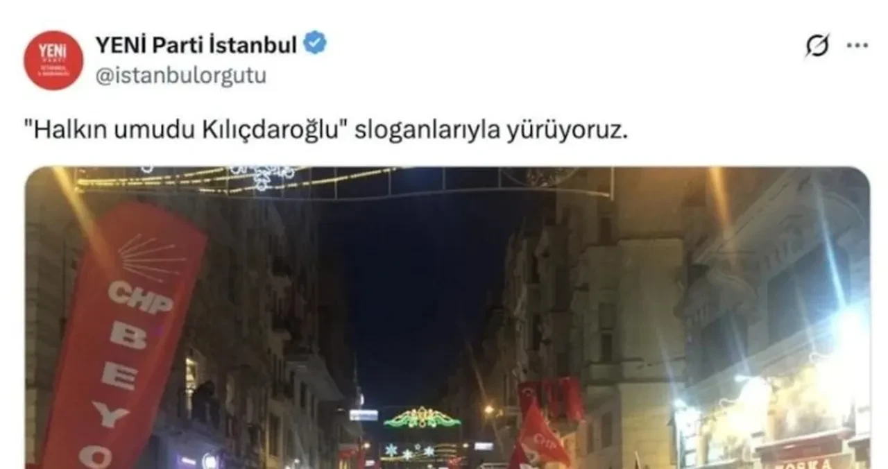 Yeni Partililer, CHP İstanbul İl Başkanlığı’nın X hesabını çaldı: Kılıçdaroğlu paylaşımları gündem oldu