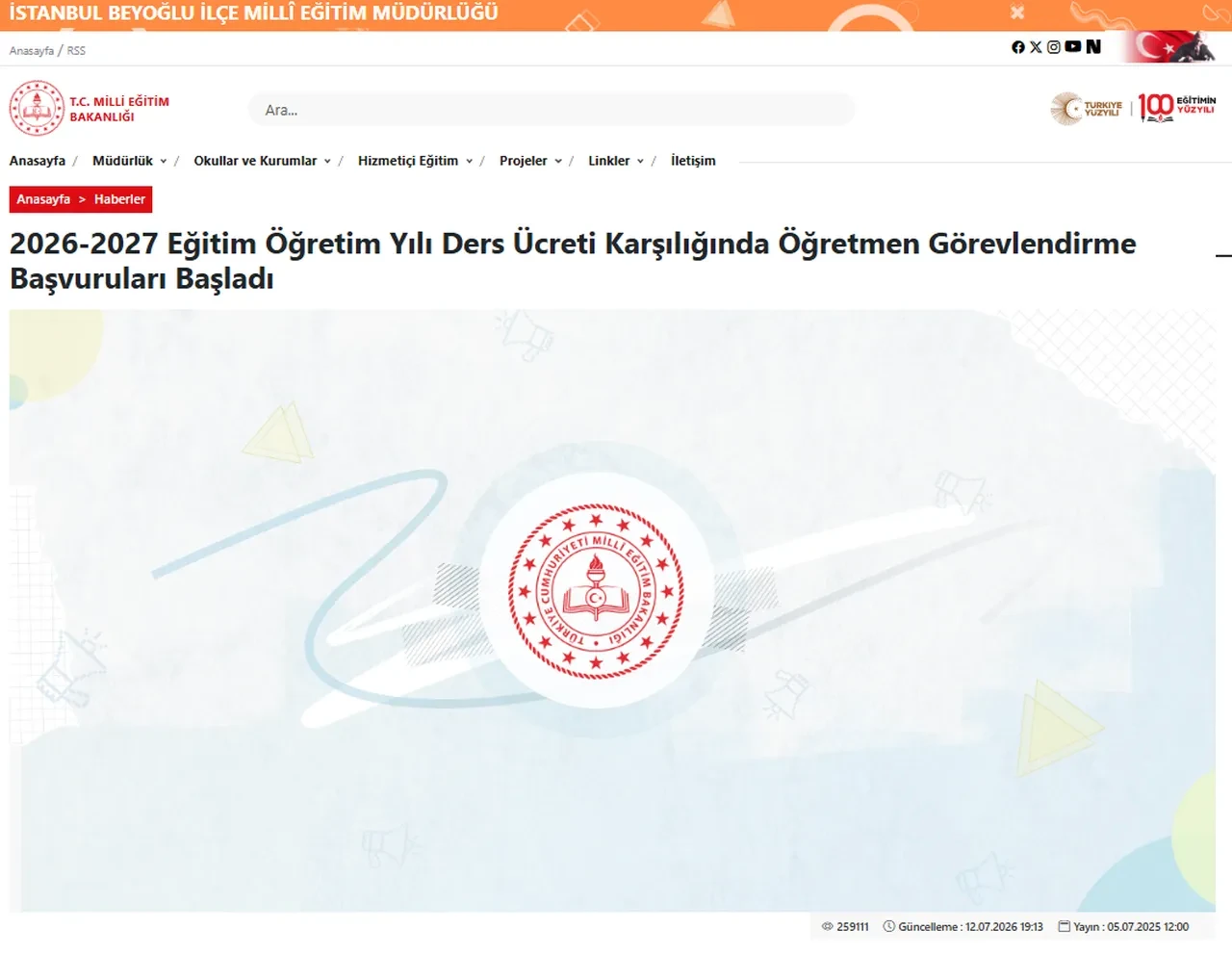 İl ve ilçelere göre ücretli öğretmenlik başvuru tarihleri 2026! Ücretli öğretmenlik başvuruları ne zaman?