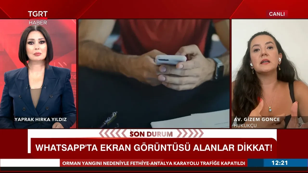 WhatsApp'ta ekran görüntüsü alan yandı! Hapis cezasıyla karşı karşıya kalabilirsiniz: Avukat Gizem Gonce'den kritik uyarı