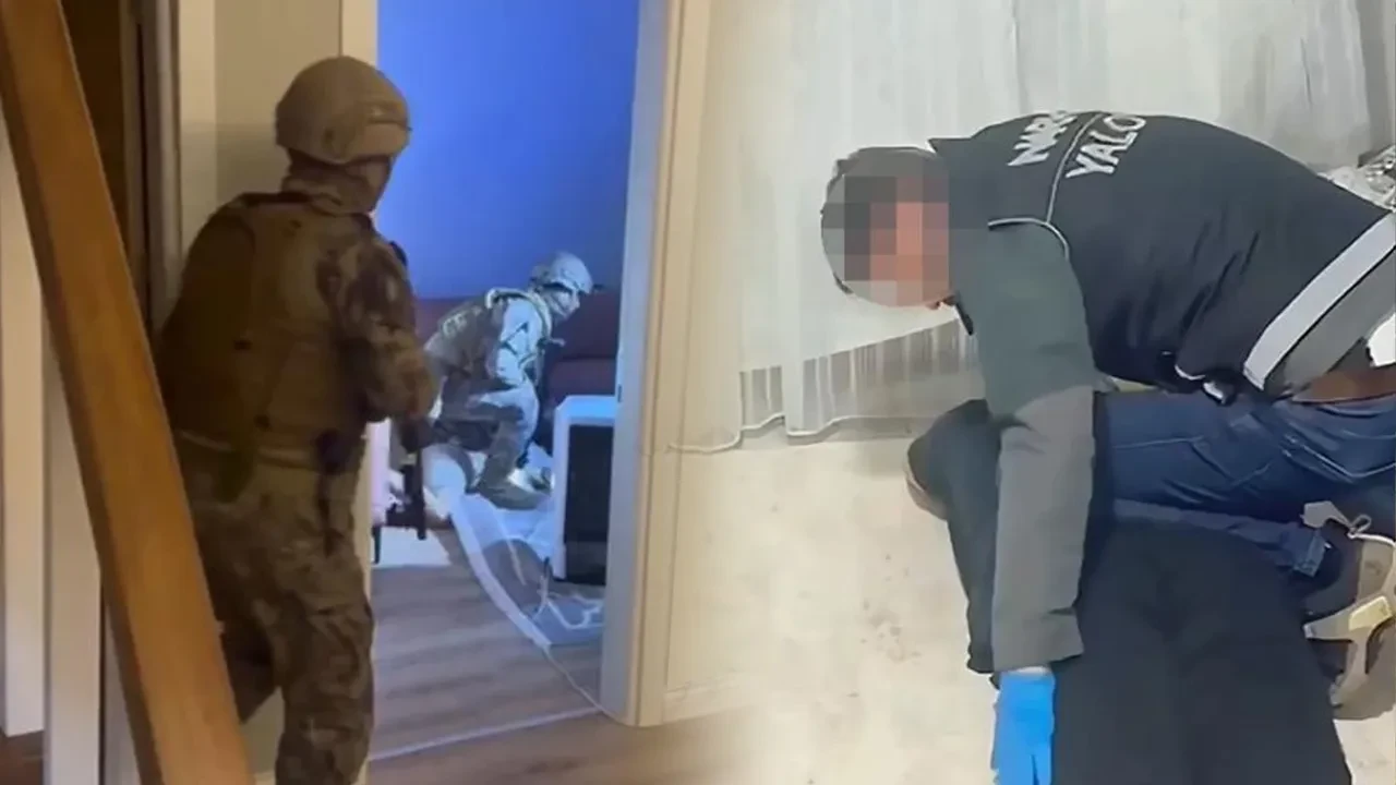 Yalova'da narkotik baskını! Kırmızı bültenle aranan şüpheli yakalandı