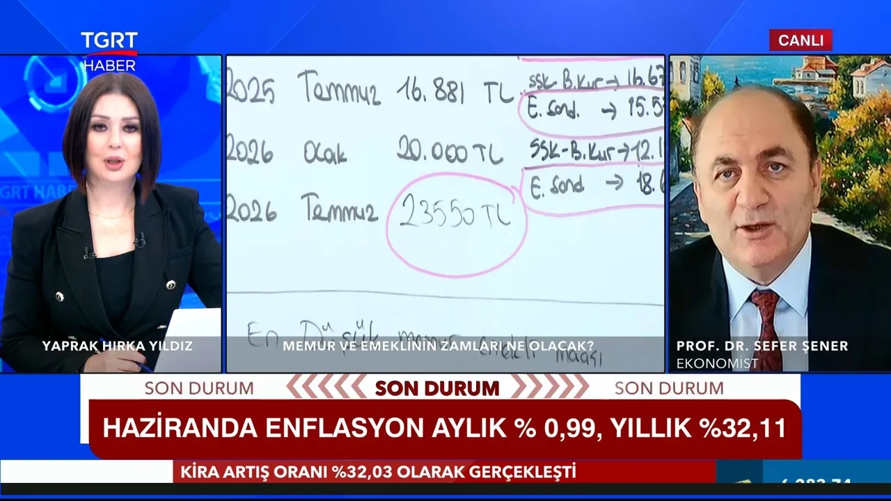 Herkesin maaşı değişecek! Sefer Şener ve Murat Bal canlı yayında açıkladı