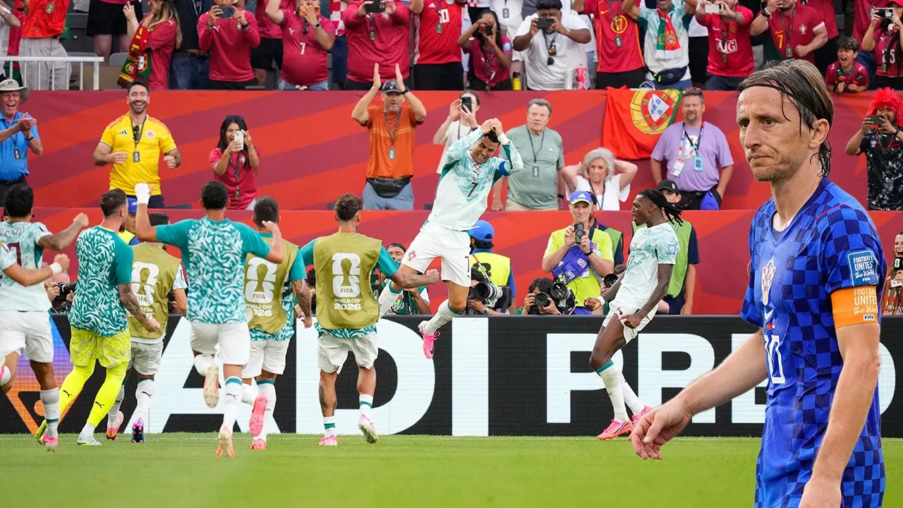 Portekiz geriden gelip Hırvatistan'ı devirdi! Ronaldo tarihe geçti
