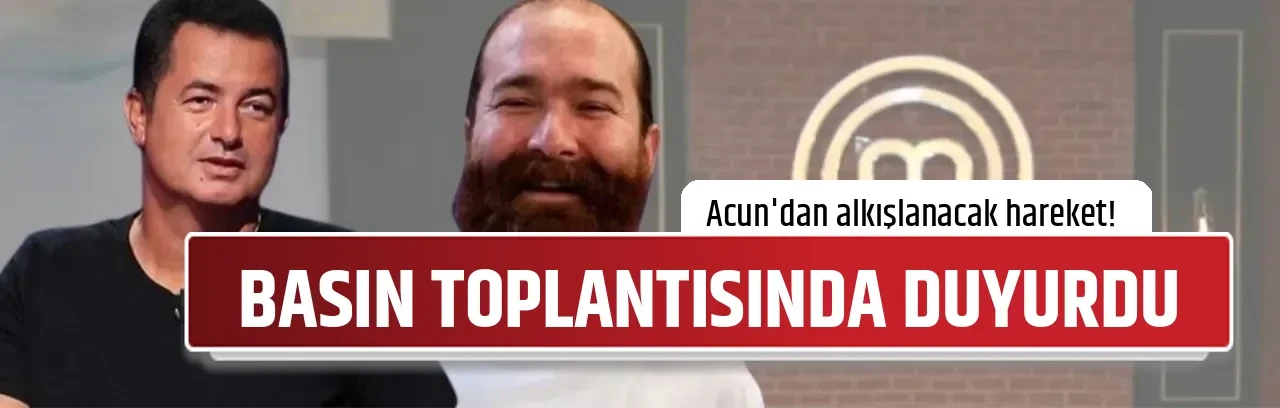 BASIN TOPLANTISINDA DUYURDU