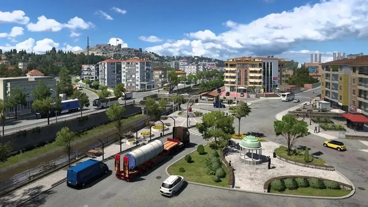 ETS 2 Türkiye haritası için yeni görüntüler geldi! Evler böyle görünecek