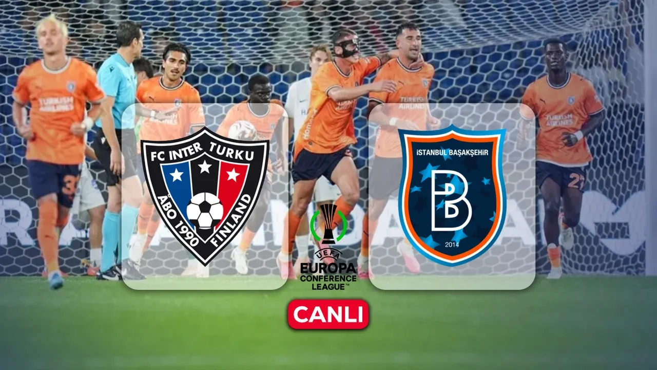 Inter Turku Başakşehir maçı hangi kanalda? CANLI maç yayını başlıyor
