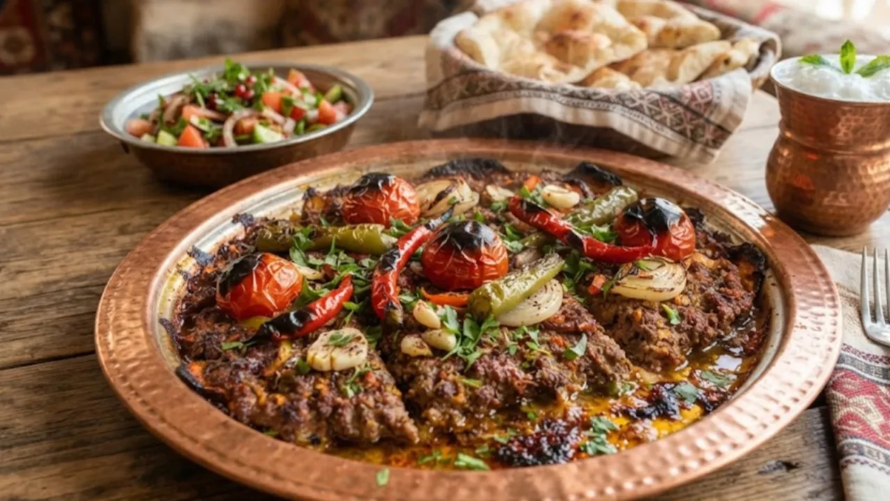 MasterChef usulü Hatay tepsi kebabı tarifiyle damak çatlatmaya hazır olun! Lezzetinin tek bir sırrı var
