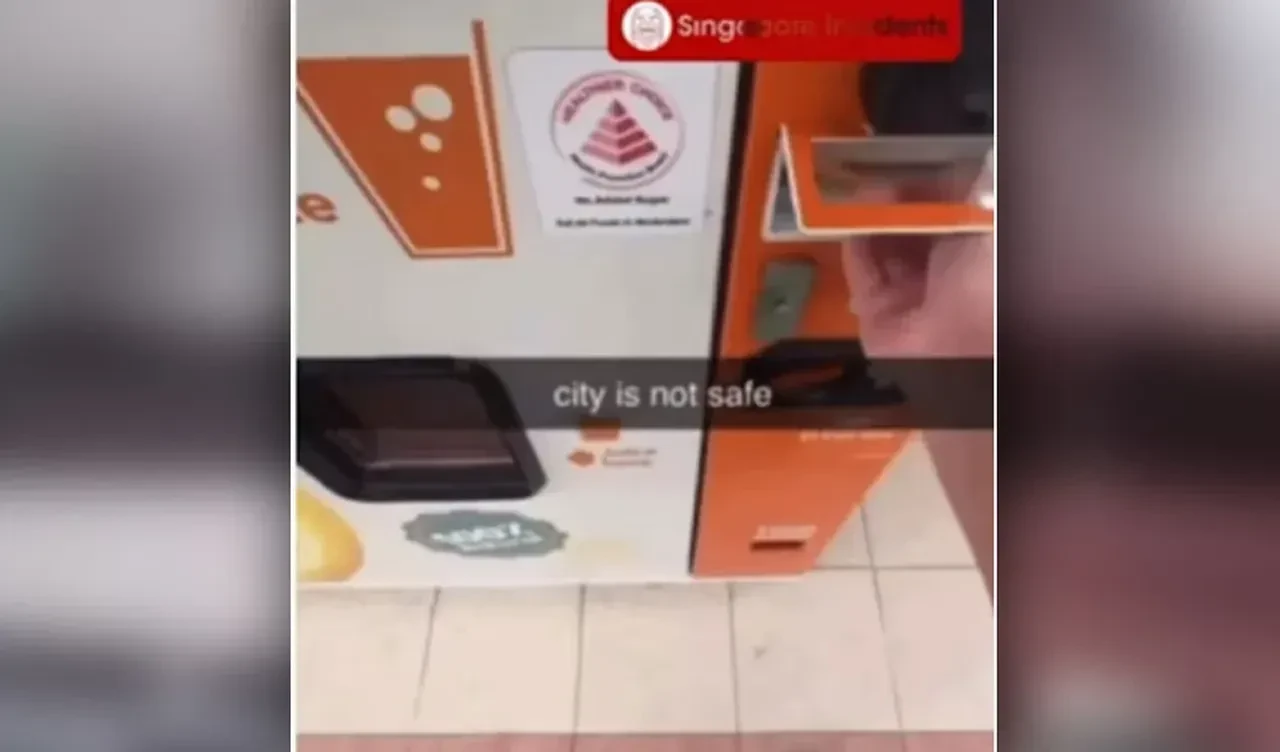 Pipeti yalayıp otomata geri koyan öğrencinin cezası kesildi