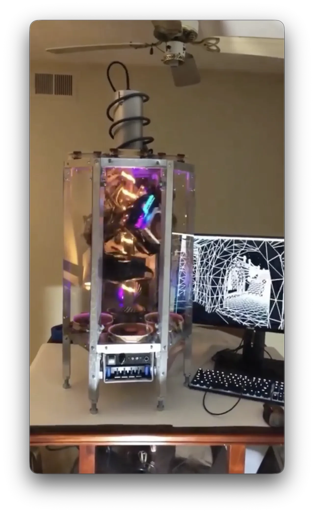 Türk dönerinden ilham alıp PC yaptı! Kısa sürede yorum yağdı