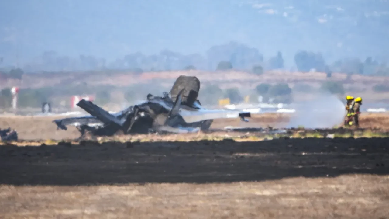 ABD'de F-35 savaş uçağı düştü! Pilot fırlatma koltuğuyla kurtuldu