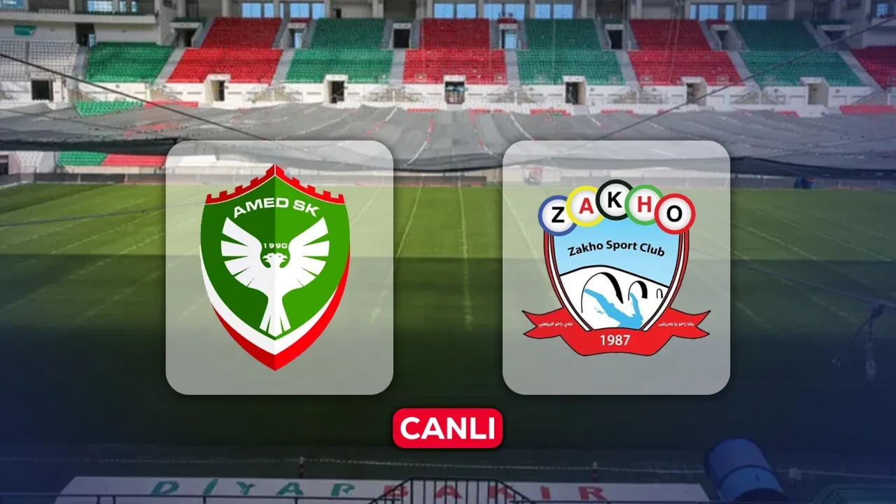 Amedspor maçı hangi kanalda, CANLI nereden izlenir? Zakho (Zahospor) hazırlık maçı başlıyor
