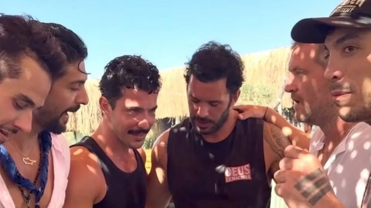 Kaan Yıldırım’ın bıyıklı tarzı gündem oldu! Barış Arduç, Engin Öztürk ve Can Bonomo’nun spor buluşması çok konuşuldu
