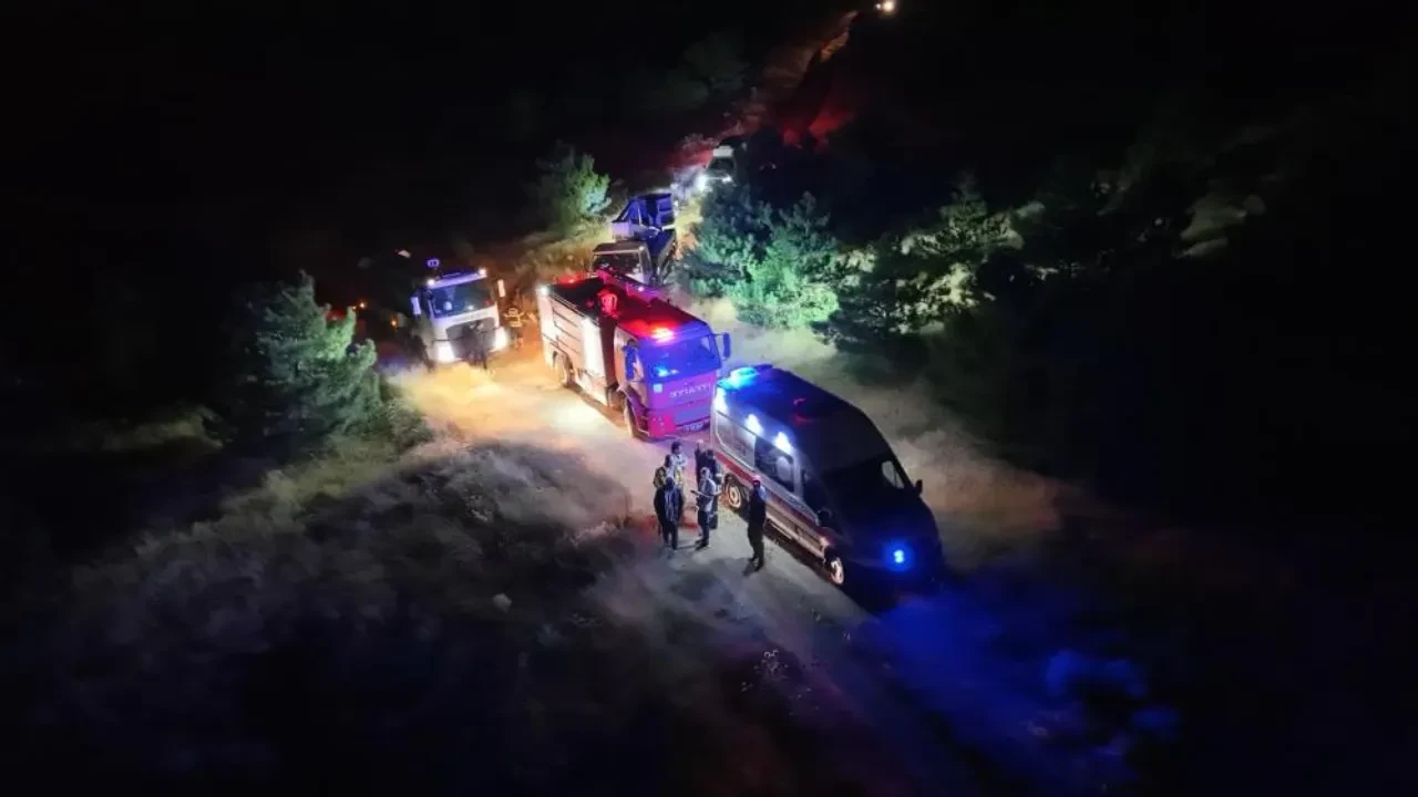 Kırıkkale'deki orman yangınına kuşlar sebep oldu
