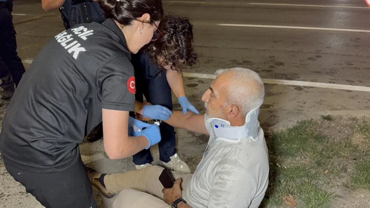 Samsun’da gece yarısı dehşet kaza: Hasta taşıyan 112 ambulansı tırla çarpıştı