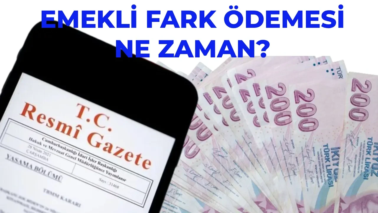 SSK ve Bağ-Kur emekli maaş farkı ödeme takvimi SGK açıklandı mı? 3.552 TL emekli maaş farkı ödemeleri başladı mı?