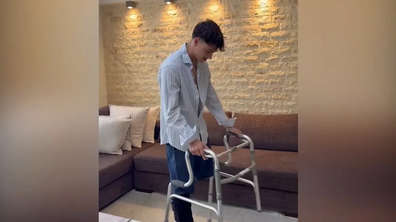 Survivor'da ayağını kaybeden Stavros Floros son paylaşımı yürek sızlattı! Evine döndüğü anlar