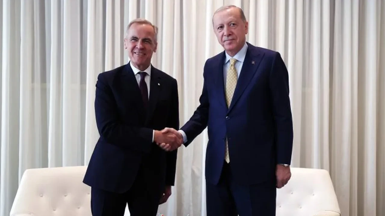 Cumhurbaşkanı Erdoğan Kanada Başbakanı Carney ile görüştü