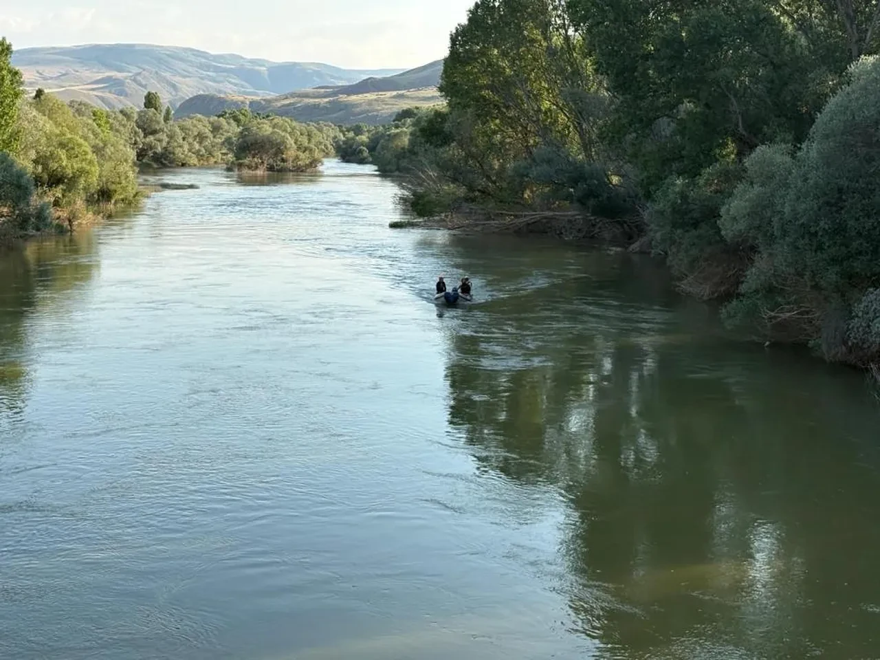 Kayseri'de Kızılırmak Nehri baba ile oğlu ayırdı! Çocuğu için girdi kayboldu