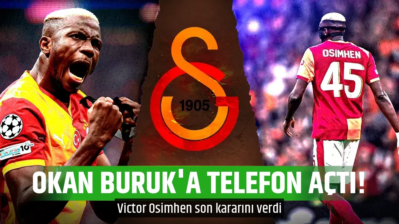 OKAN BURUK'A TELEFON AÇTI!