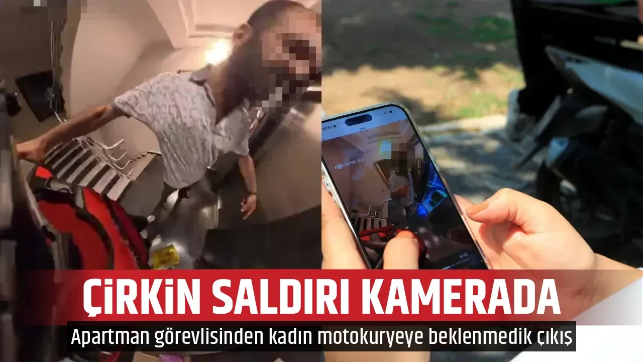 ÇİRKİN SALDIRI KAMERADA