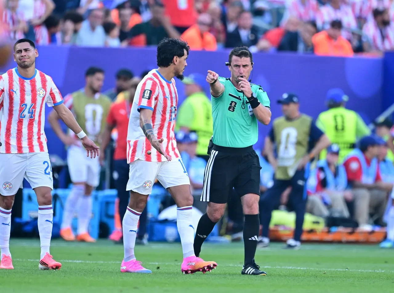 Fransa çeyrek finalde! Paraguay'ı Mbappe ile geçtiler