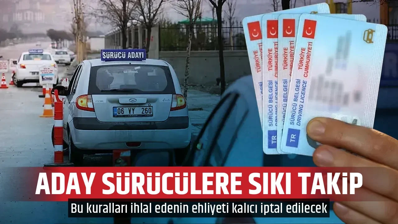 ADAY SÜRÜCÜLERE SIKI TAKİP