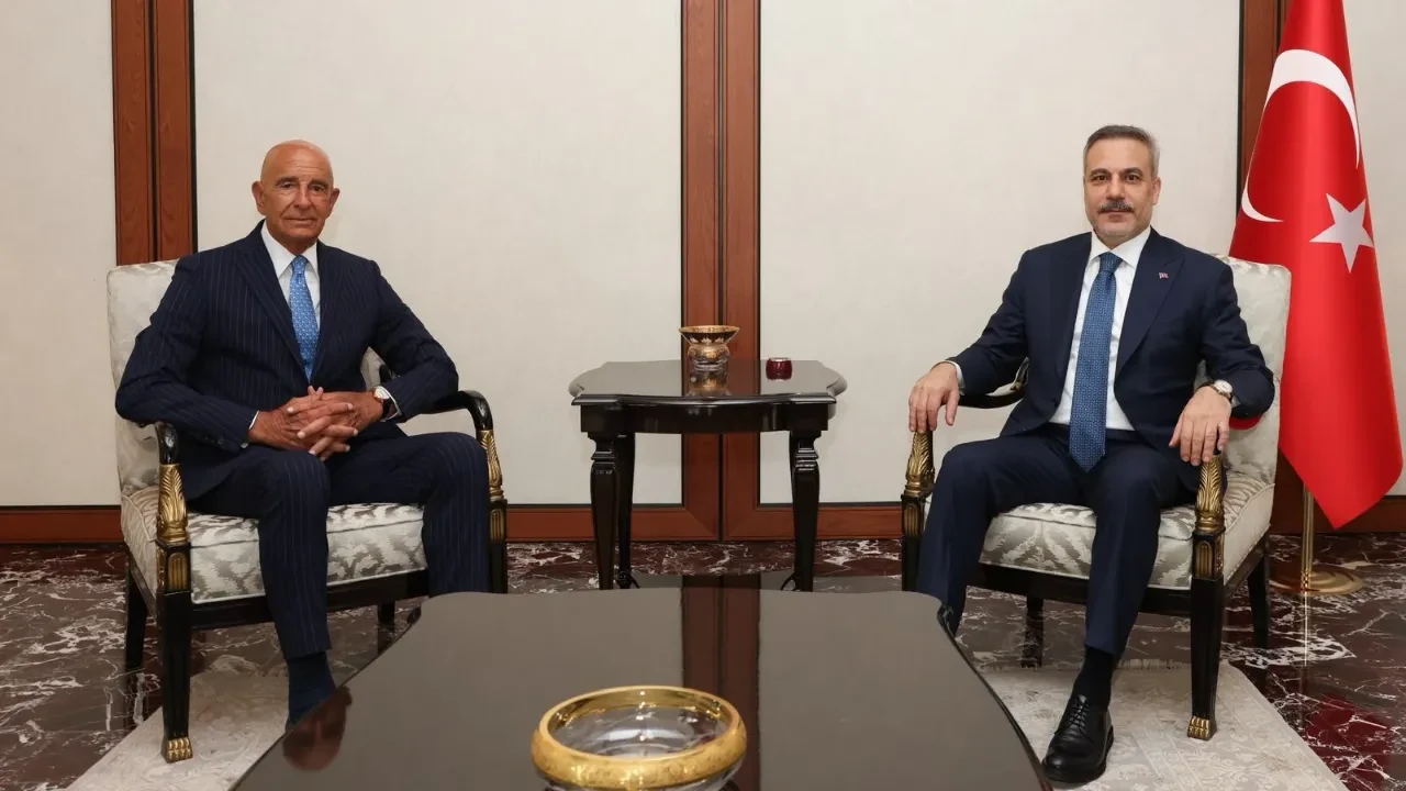 Bakan Fidan, ABD Büyükelçisi Barrack'ı kabul etti