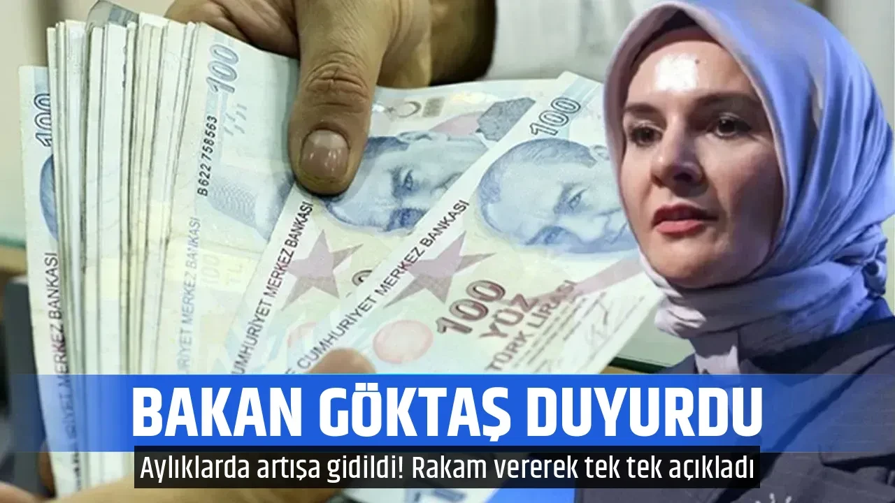 BAKAN GÖKTAŞ DUYURDU